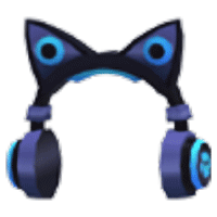 Blue Cat Ear Headphones