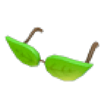 Eco Green Leaf Glasses