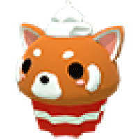 Red Panda Cupcake Chew Toy